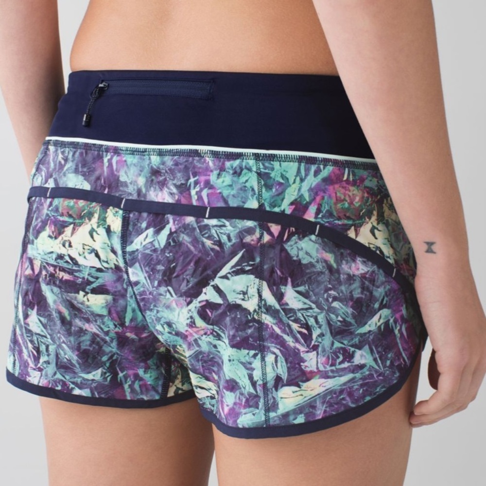 Lululemon Speed Shorts Iridescent Multi 2.5”